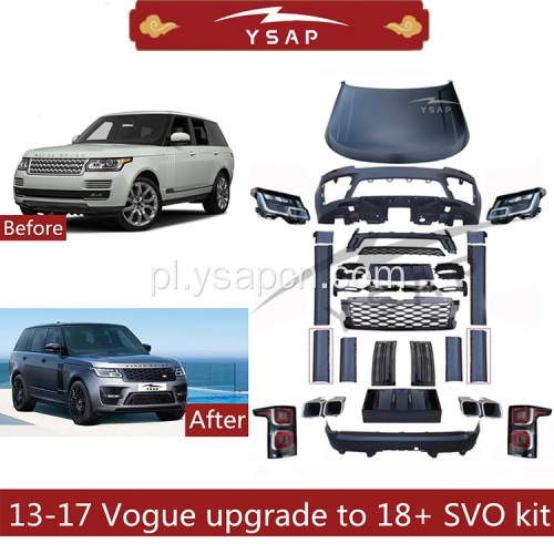 13-17 modernizacja Vogue do 18+ SVO Body Kit